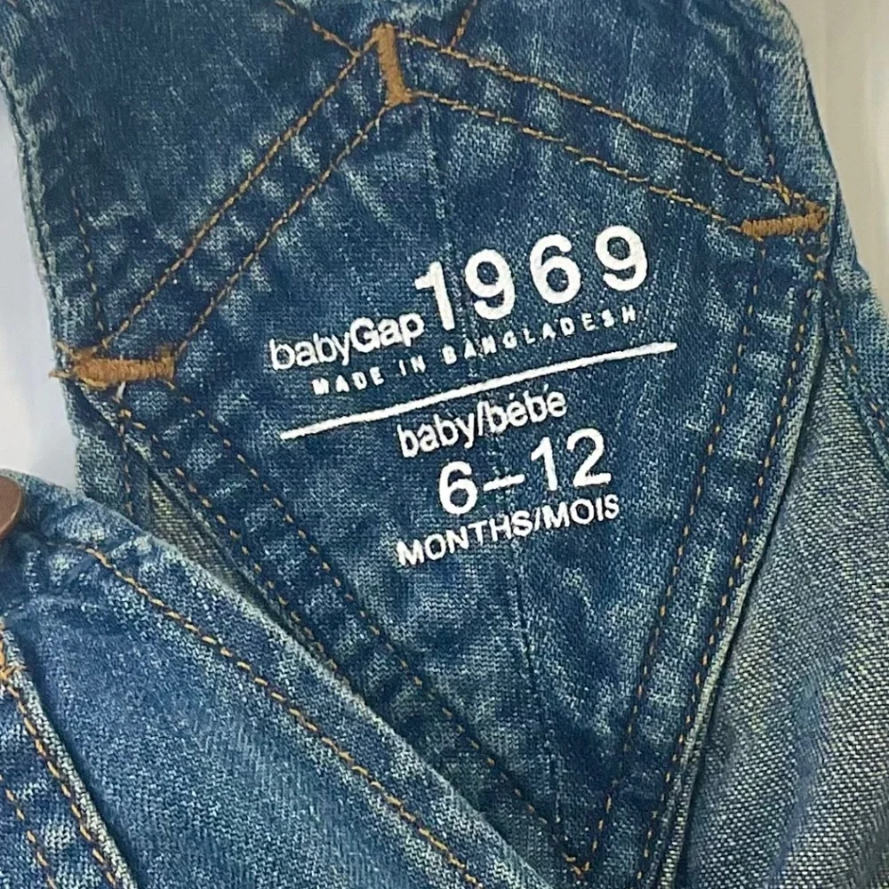 babyGap denim Overalls Size 6-12 months